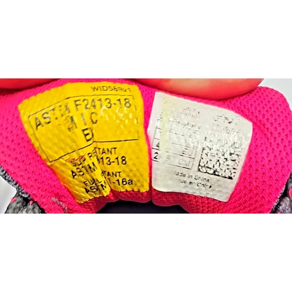 New Balance 589 Industrial Work Shoes Composite Toe Women's Size 9.5 Black/Pink - Picture 9 of 10